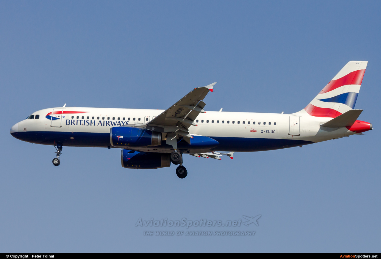 British Airways  -  A320-232  (G-EUUO) By Peter Tolnai (ptolnai)