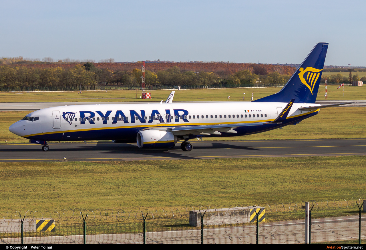Ryanair  -  737-8AS  (EI-FRG) By Peter Tolnai (ptolnai)