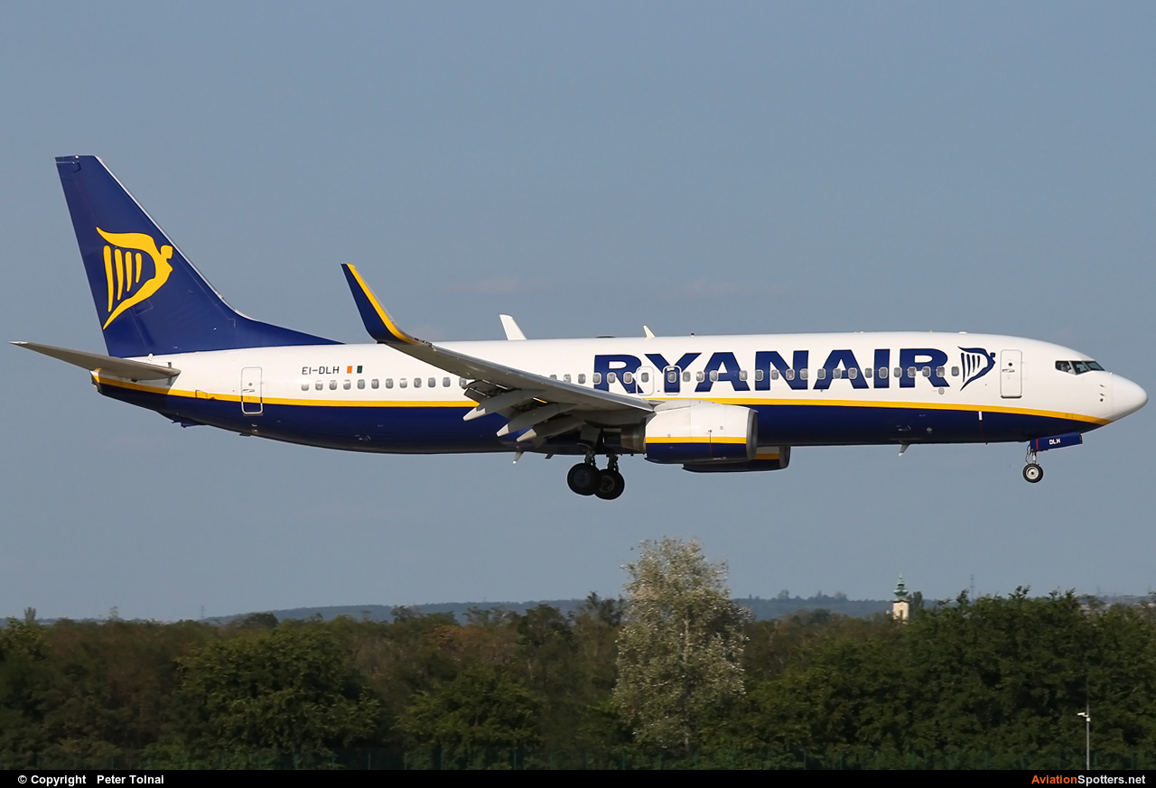 Ryanair  -  737-800  (EI-DLH) By Peter Tolnai (ptolnai)