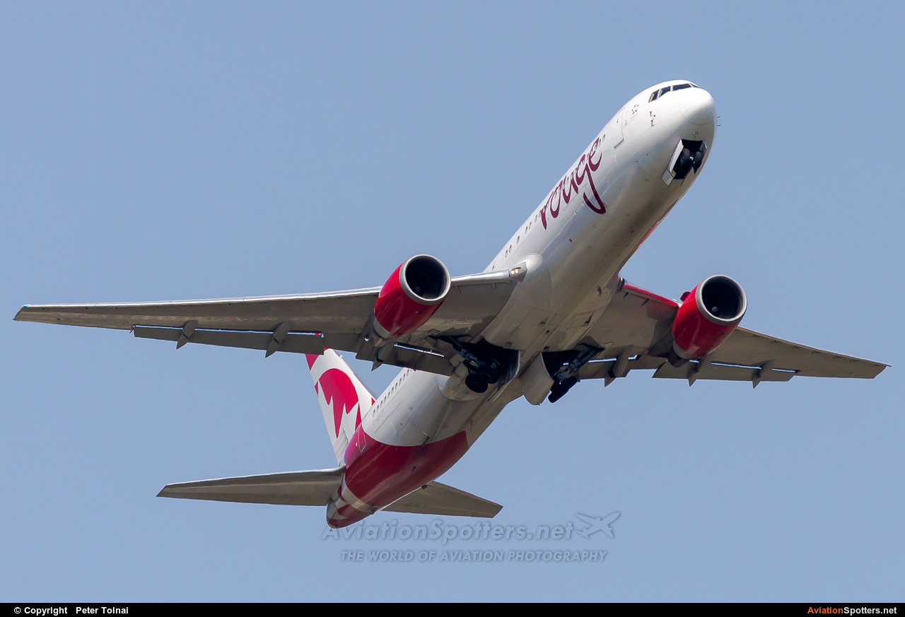 Air Canada Rouge  -  767-300ER  (C-GBZR) By Peter Tolnai (ptolnai)
