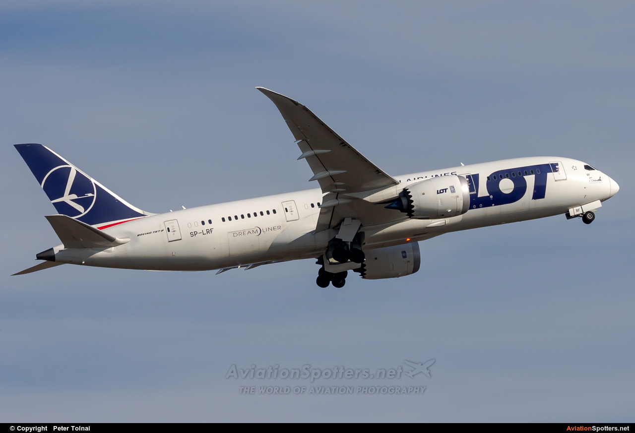 LOT - Polish Airlines  -  787-8 Dreamliner  (SP-LRF) By Peter Tolnai (ptolnai)
