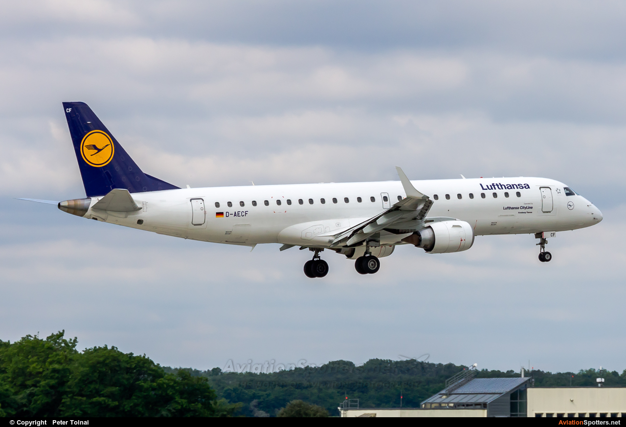 Lufthansa Regional (CityLine)  -  190  (D-AECF) By Peter Tolnai (ptolnai)