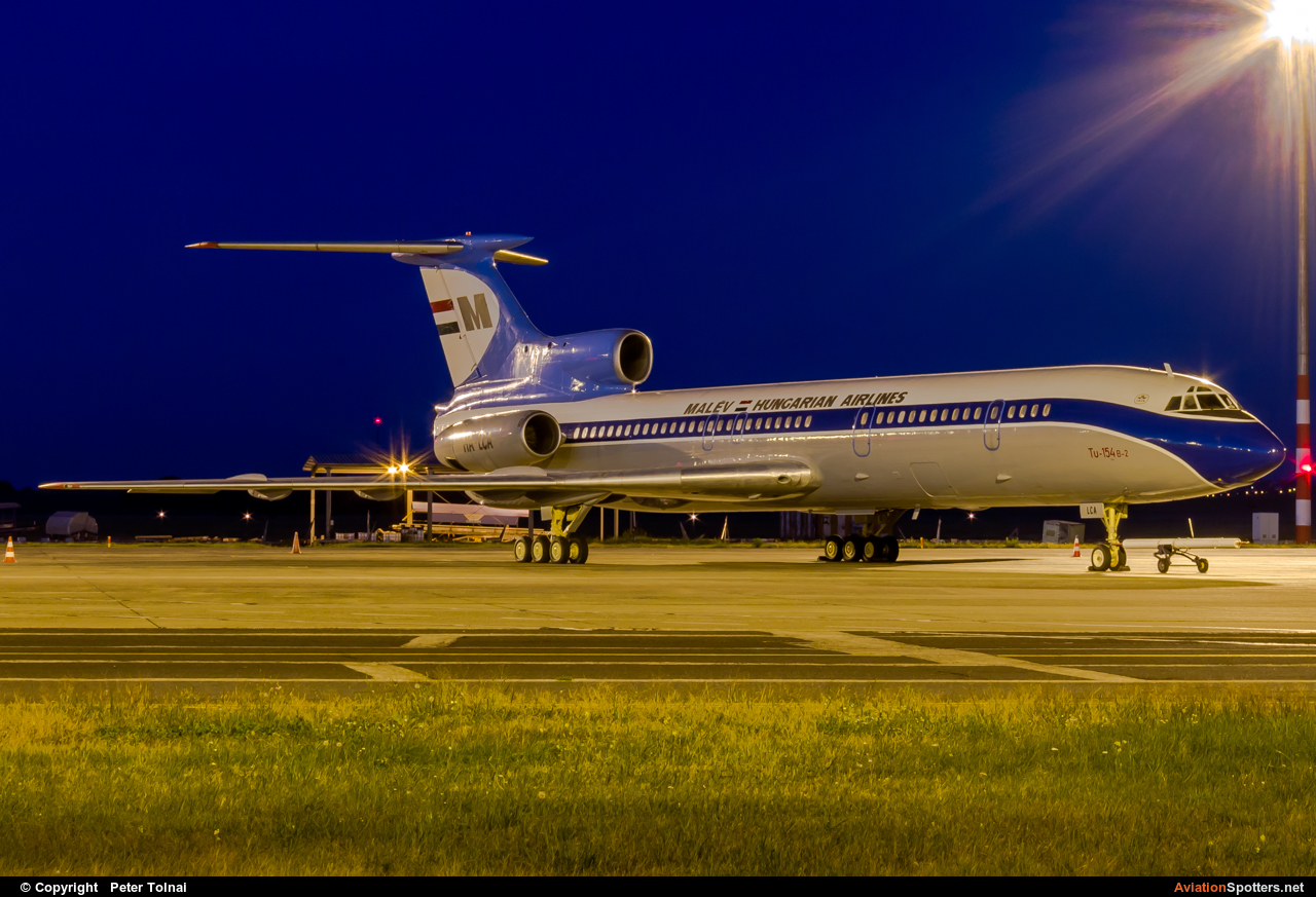 Malev  -  Tu-154B  (HA-LCA) By Peter Tolnai (ptolnai)