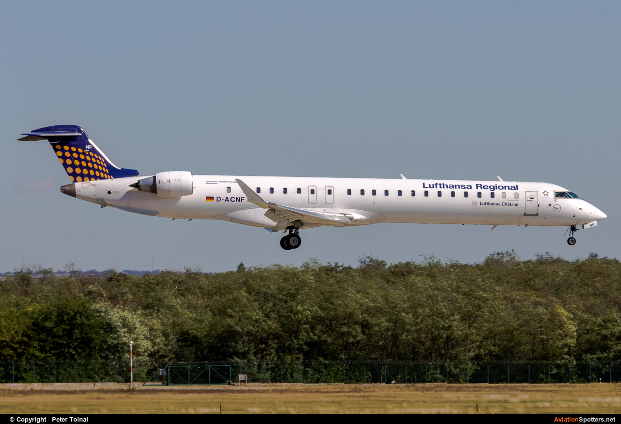 Lufthansa Regional (CityLine)  -  CL-600 Regional Jet CRJ-900  (D-ACNF) By Peter Tolnai (ptolnai)