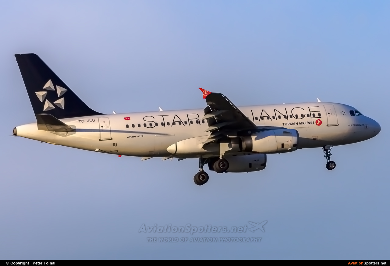 Turkish Airlines  -  A319  (TC-JLU) By Peter Tolnai (ptolnai)