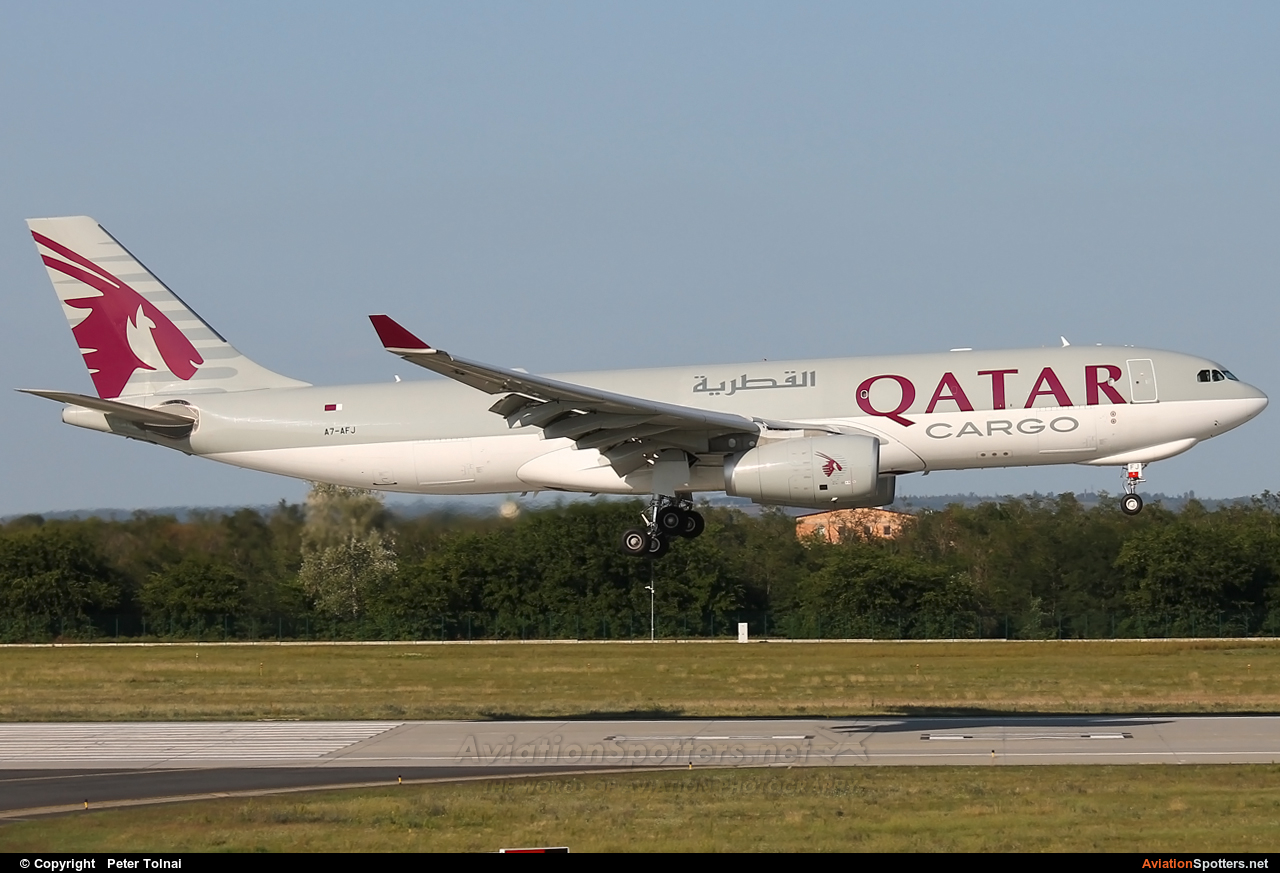 Qatar Airways Cargo  -  A330-200F  (A7-AFJ) By Peter Tolnai (ptolnai)