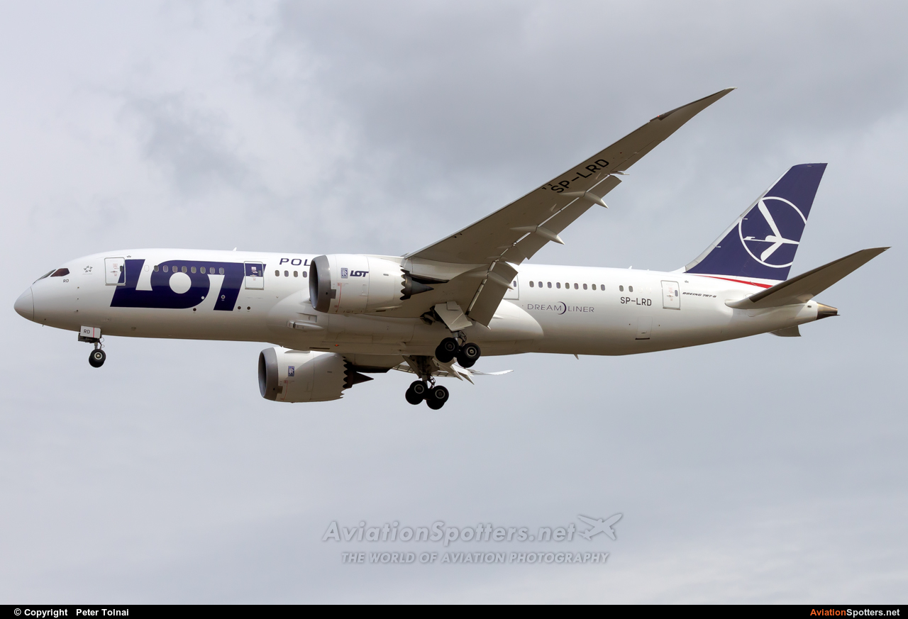LOT - Polish Airlines  -  787-8 Dreamliner  (SP-LRD) By Peter Tolnai (ptolnai)