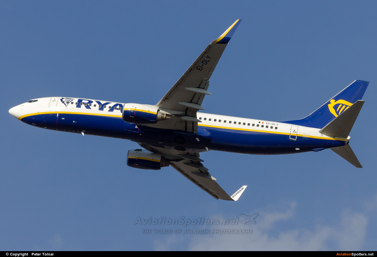 Ryanair  -  737-8AS  (EI-DLY) By Peter Tolnai (ptolnai)
