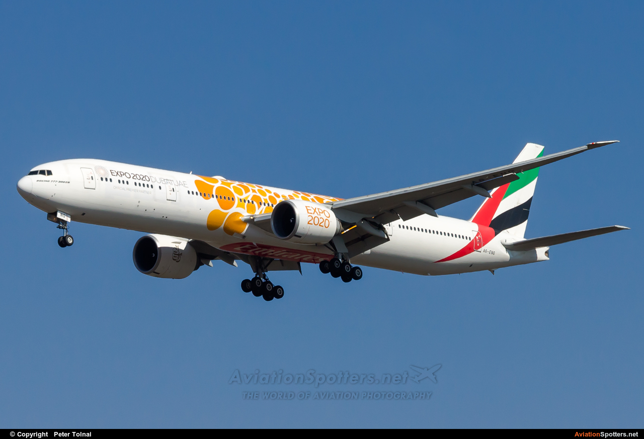 Emirates Airlines  -  777-300ER  (A6-ENG) By Peter Tolnai (ptolnai)