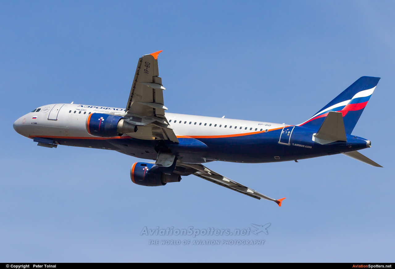 Aeroflot  -  A320-214  (VP-BID) By Peter Tolnai (ptolnai)