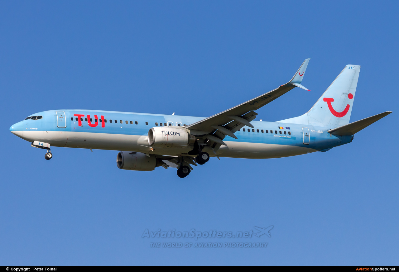 Jetairfly (TUI Airlines Belgium)  -  737-800  (OO-JAA) By Peter Tolnai (ptolnai)