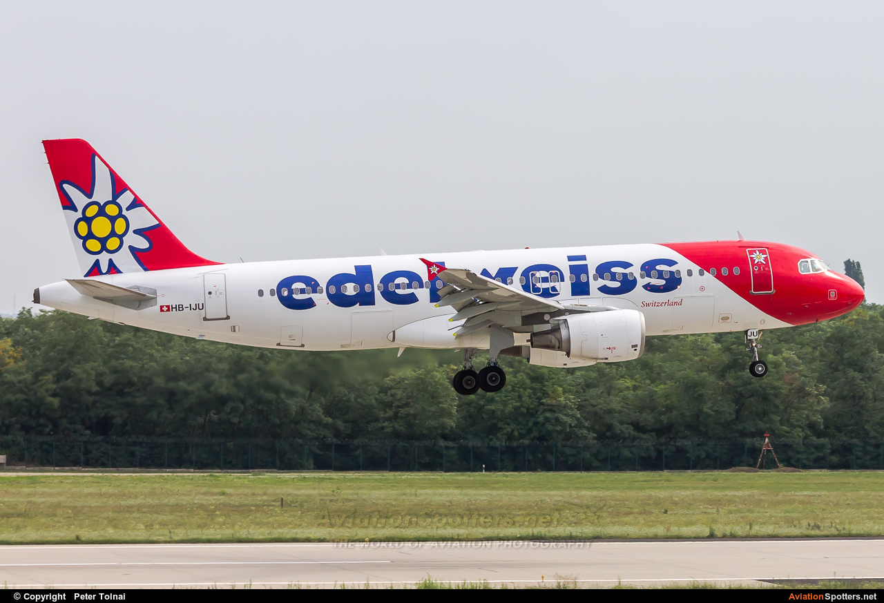 Edelweiss  -  A320  (HB-IJU) By Peter Tolnai (ptolnai)