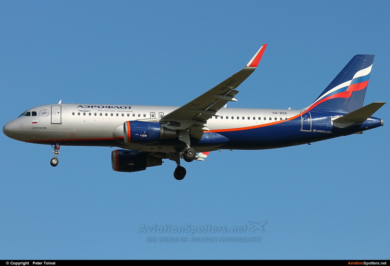 Aeroflot  -  A320-214  (VQ-BSE) By Peter Tolnai (ptolnai)