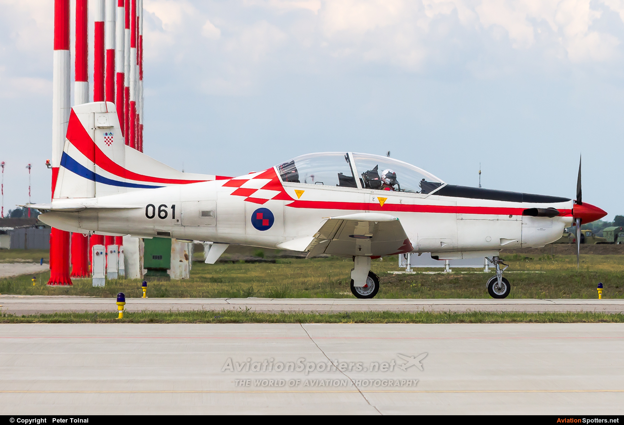 Croatia - Air Force  -  PC-9M  (061) By Peter Tolnai (ptolnai)