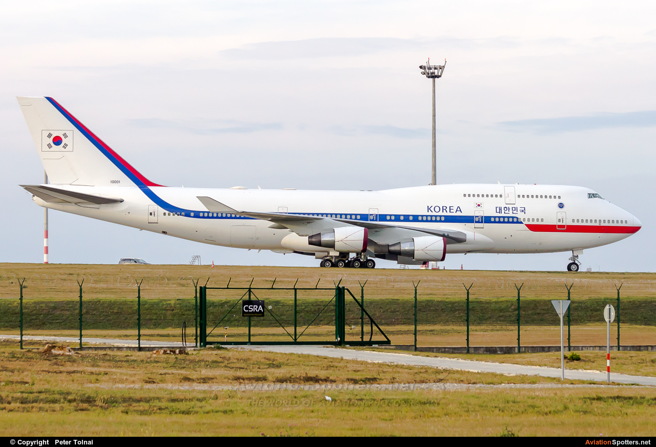 Korea (South) - Air Force  -  747-400  (10001) By Peter Tolnai (ptolnai)