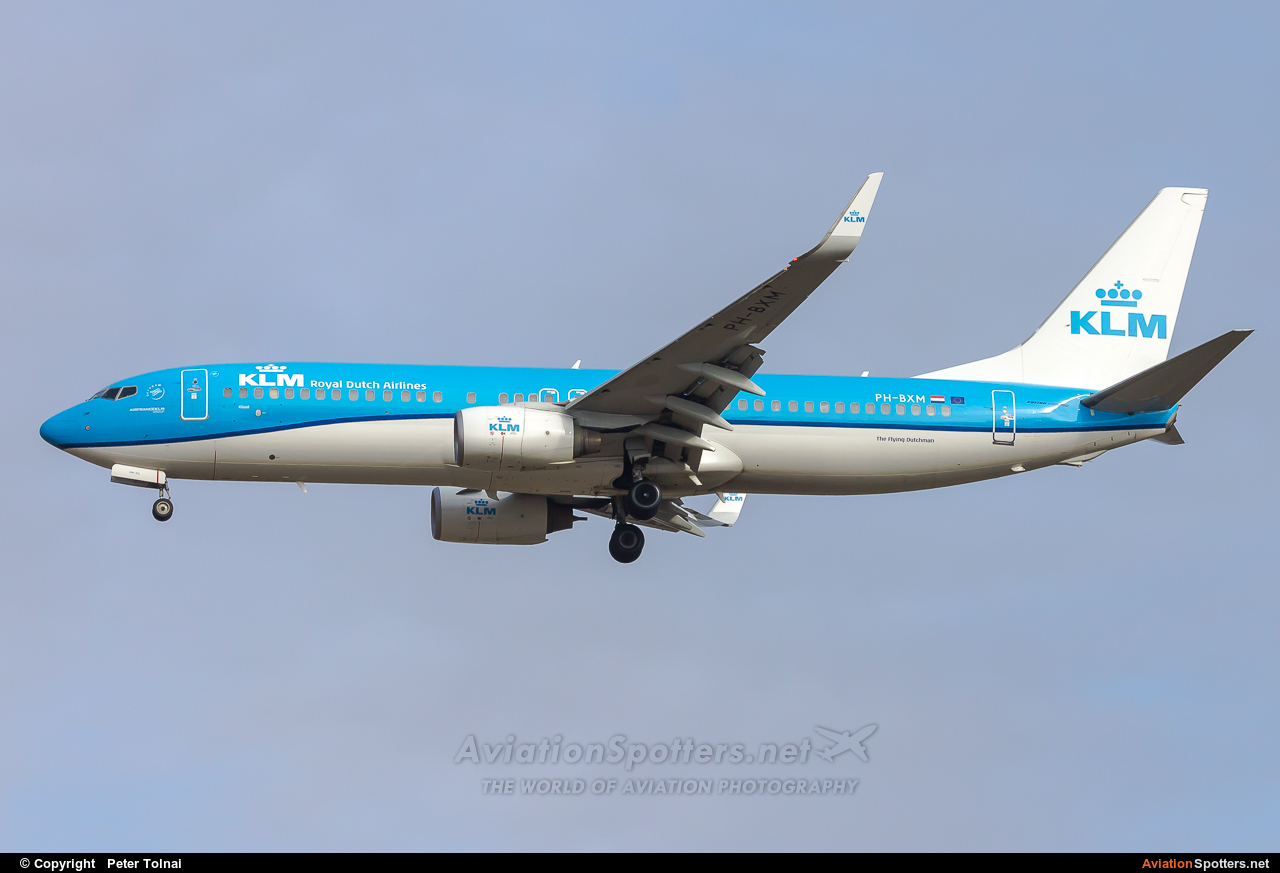 KLM  -  737-800  (PH-BXM) By Peter Tolnai (ptolnai)