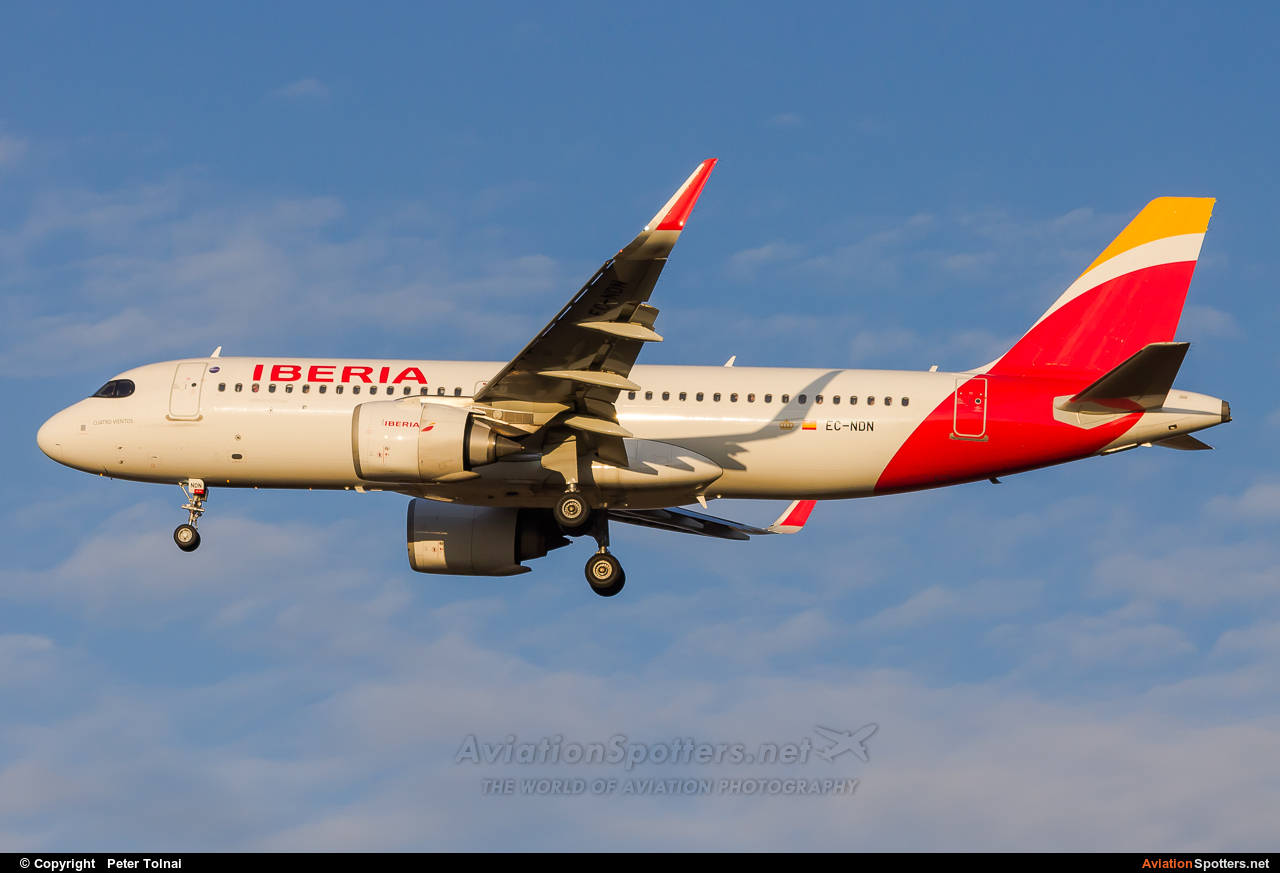 Iberia  -  A320-251N  (EC-NDN) By Peter Tolnai (ptolnai)