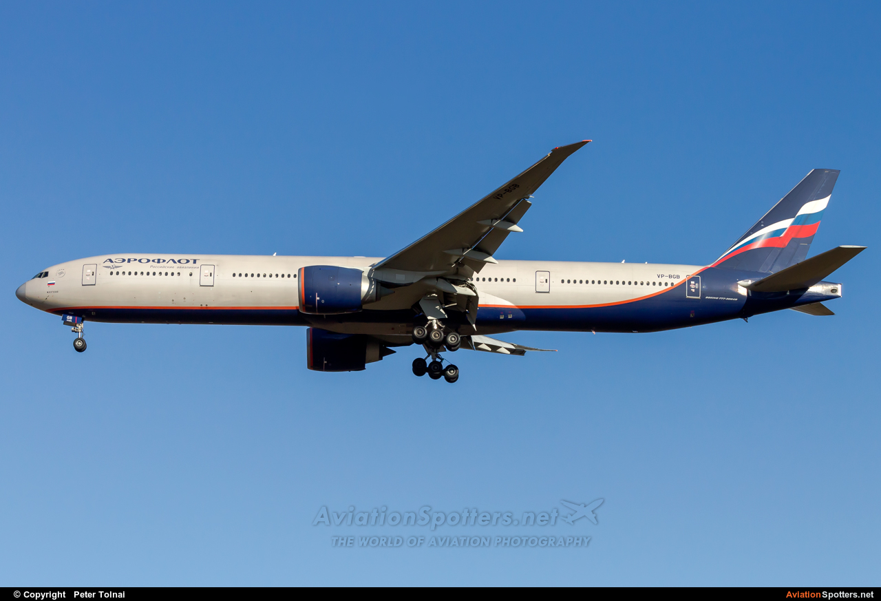Aeroflot  -  777-300ER  (VP-BGB) By Peter Tolnai (ptolnai)