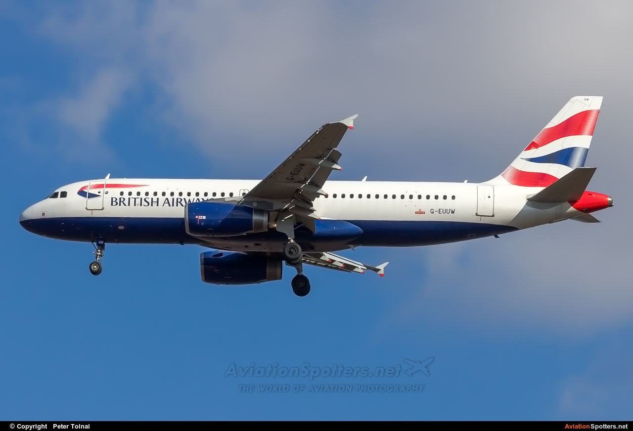 British Airways  -  A320  (G-EUUW) By Peter Tolnai (ptolnai)