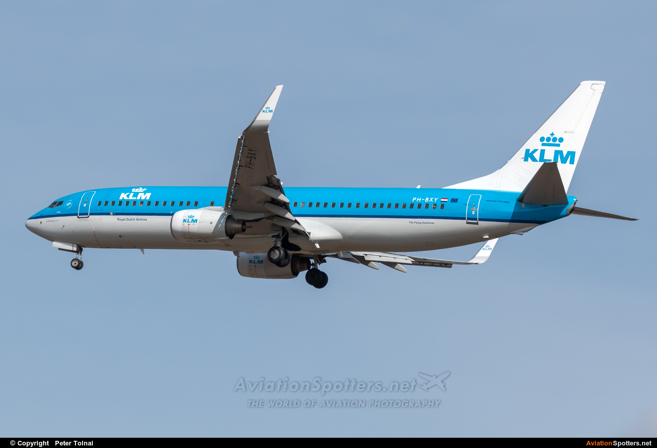 KLM  -  737-800  (PH-BXY) By Peter Tolnai (ptolnai)