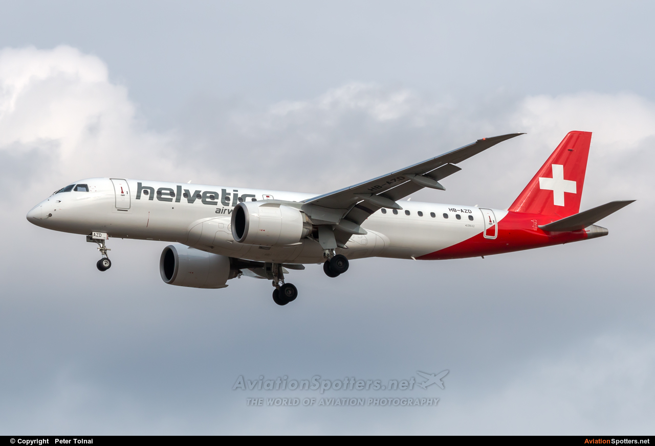 Helvetic Airways  -  190  (HB-AZD) By Peter Tolnai (ptolnai)