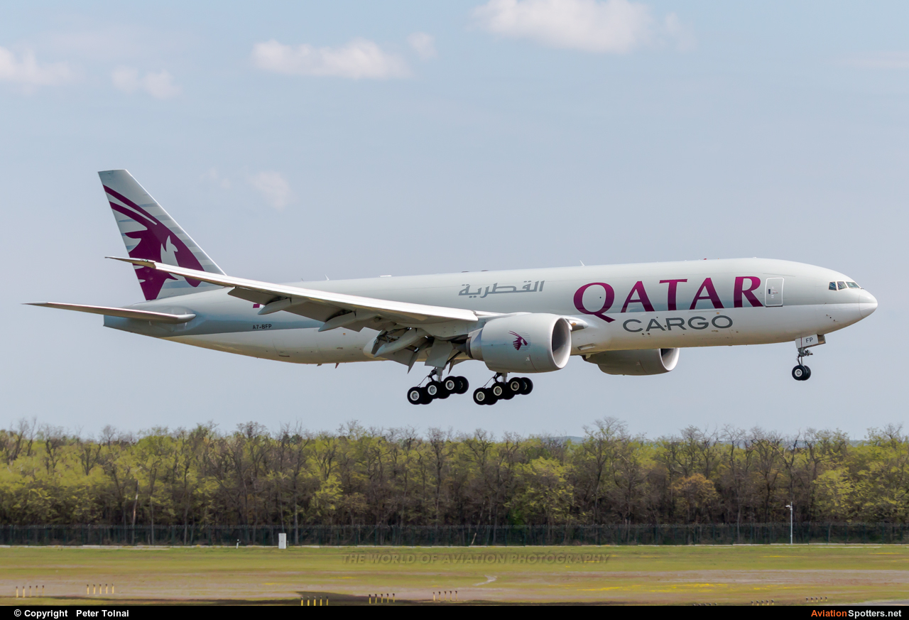 Qatar Airways Cargo  -  777-200F  (A7-BFP) By Peter Tolnai (ptolnai)