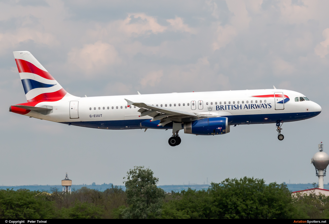 British Airways  -  A320-232  (G-EUUT) By Peter Tolnai (ptolnai)