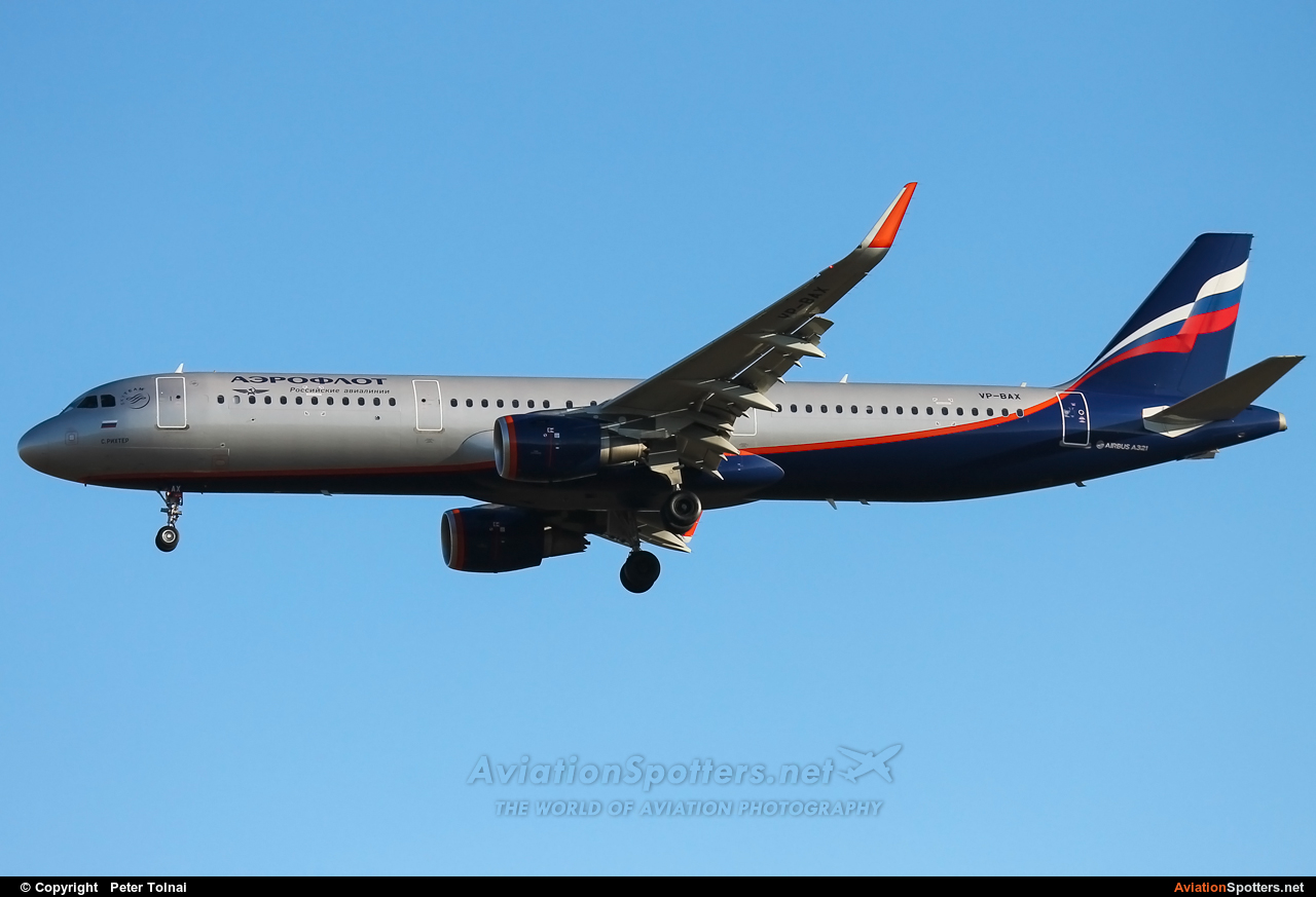 Aeroflot  -  A321-211  (VP-BAX) By Peter Tolnai (ptolnai)