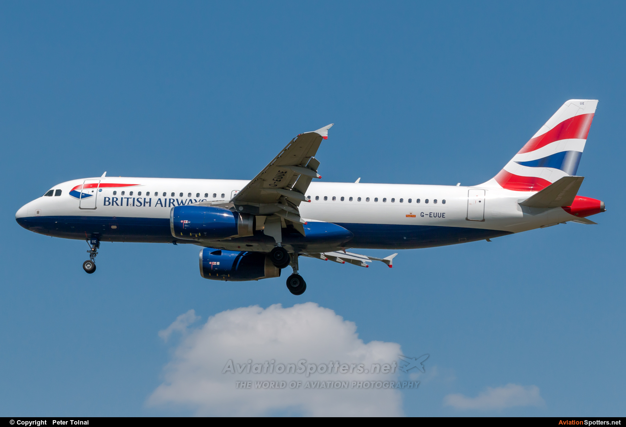 British Airways  -  A320-232  (G-EUUE) By Peter Tolnai (ptolnai)