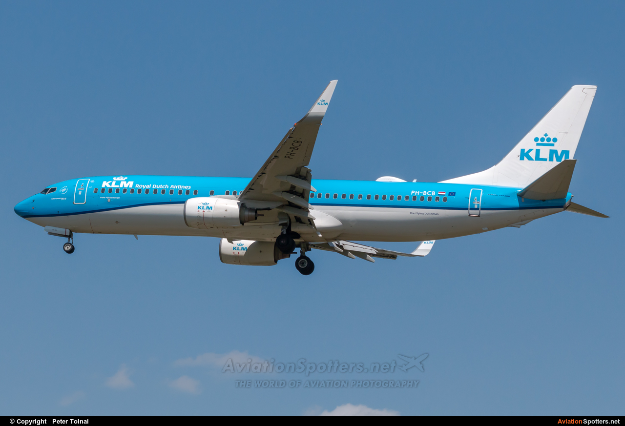 KLM  -  737-800  (PH-BCB) By Peter Tolnai (ptolnai)
