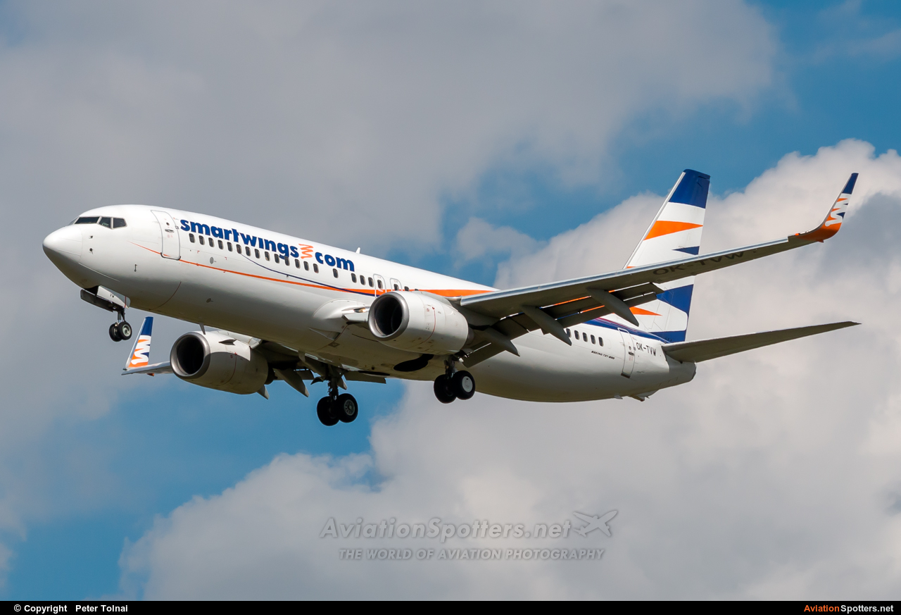 Smart Wings  -  737-800  (OK-TVW) By Peter Tolnai (ptolnai)