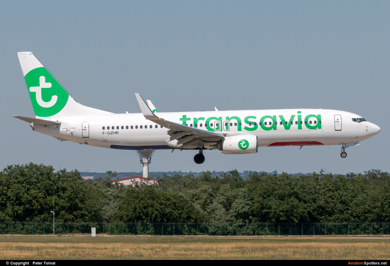 Transavia  -  737-800  (F-GZHR) By Peter Tolnai (ptolnai)