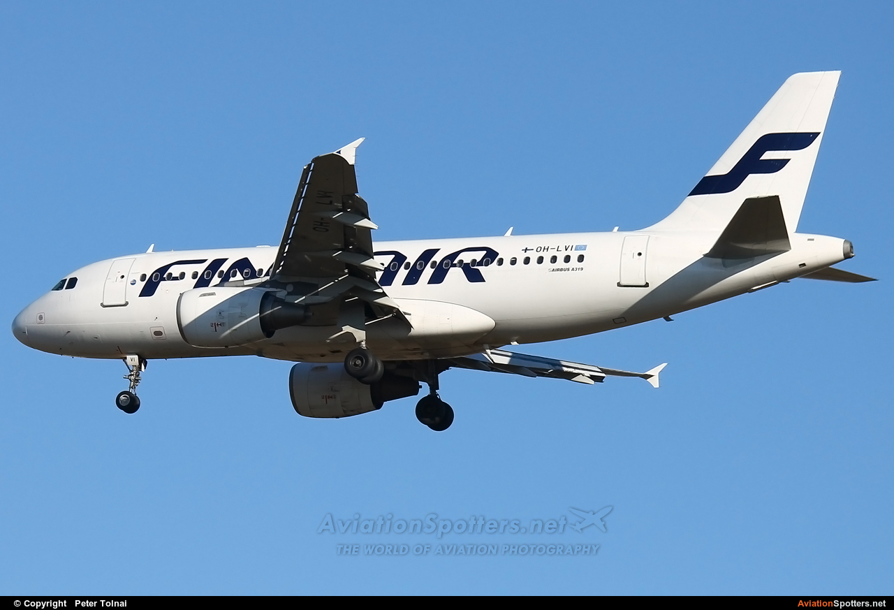 Finnair  -  A319-112  (OH-LVI) By Peter Tolnai (ptolnai)
