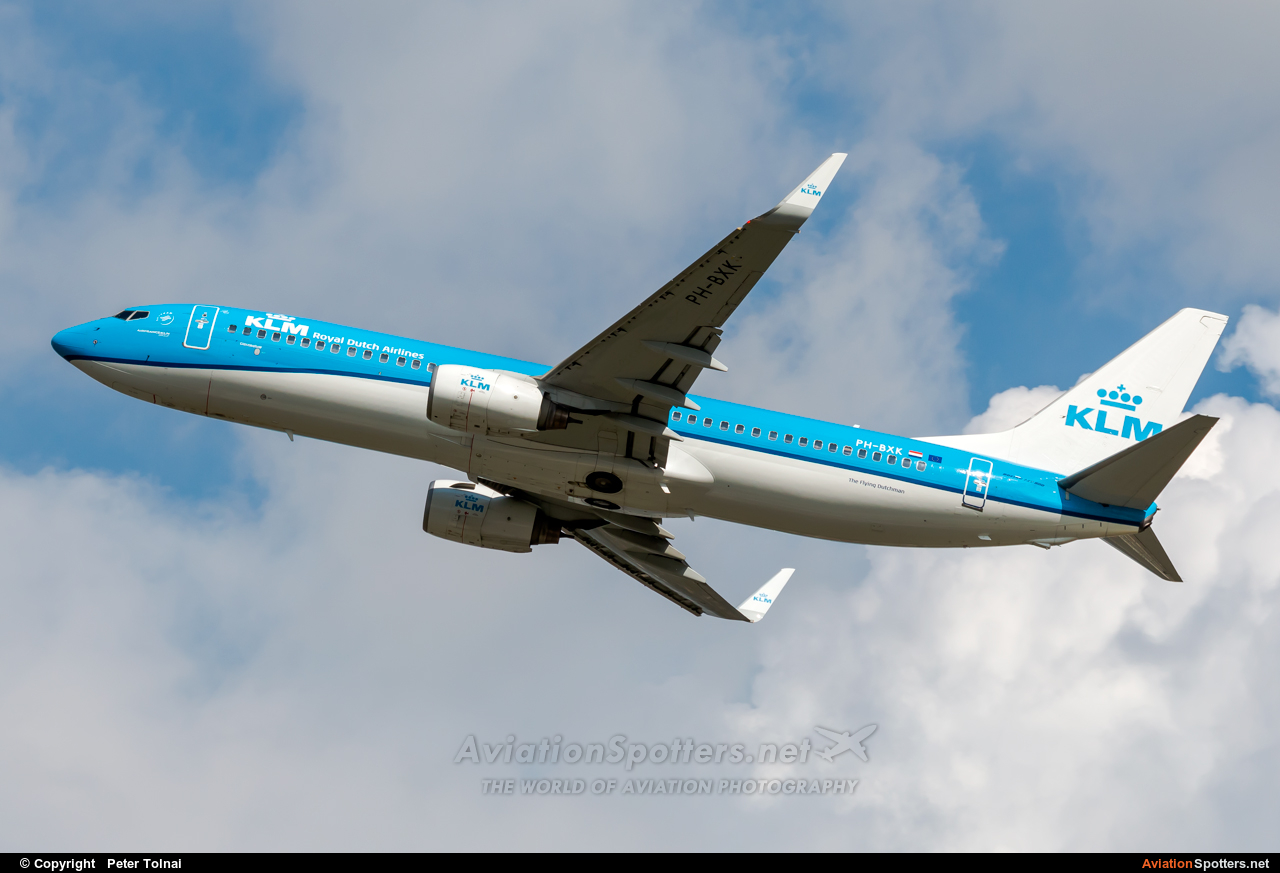 KLM  -  737-800  (PH-BXK) By Peter Tolnai (ptolnai)