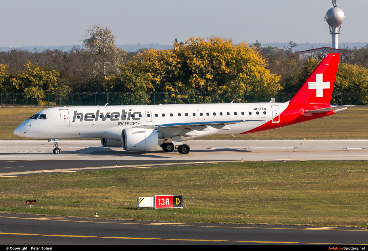 Helvetic Airways  -  190  (HB-AZH) By Peter Tolnai (ptolnai)