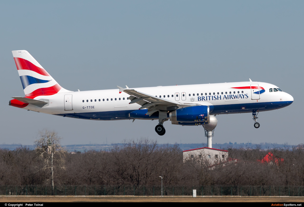 British Airways  -  A320-214  (G-TTOE) By Peter Tolnai (ptolnai)
