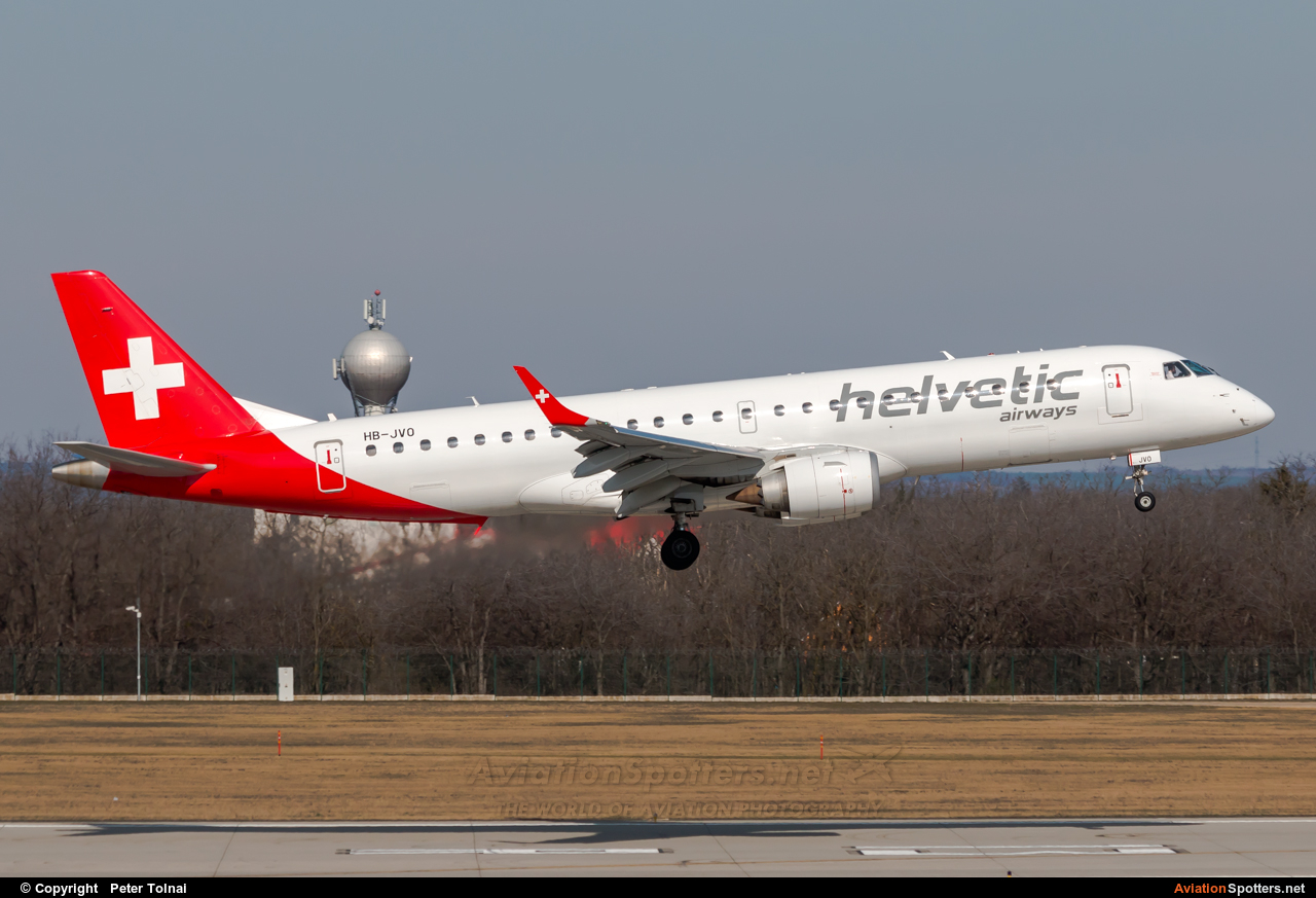 Helvetic Airways  -  190  (HB-JVO) By Peter Tolnai (ptolnai)