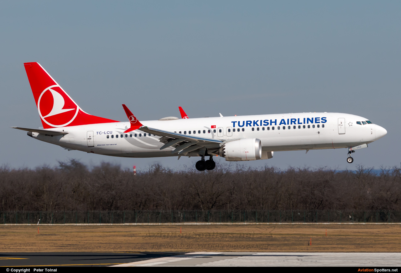 Turkish Airlines  -  737 MAX 8  (TC-LCU) By Peter Tolnai (ptolnai)