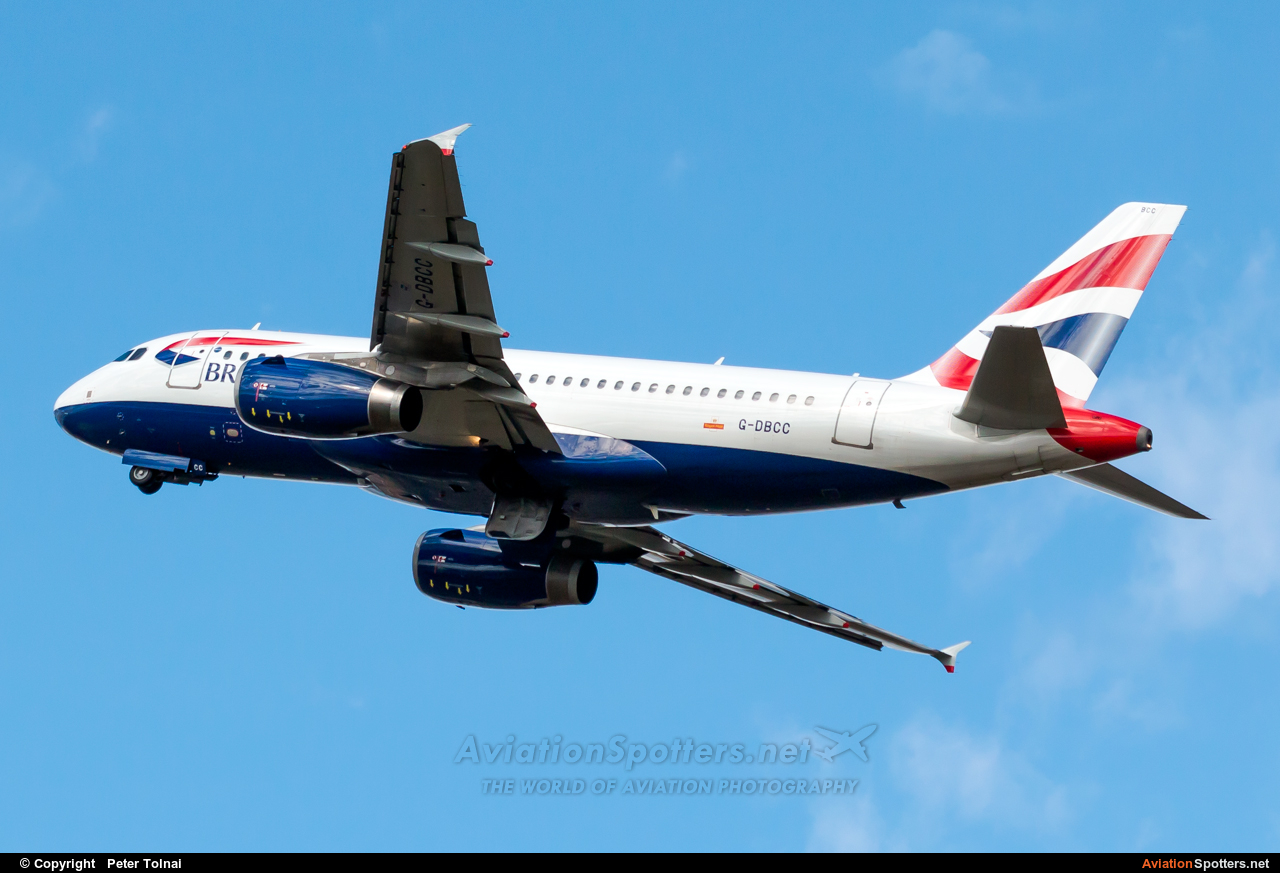 British Airways  -  A319-131  (G-DBCC) By Peter Tolnai (ptolnai)