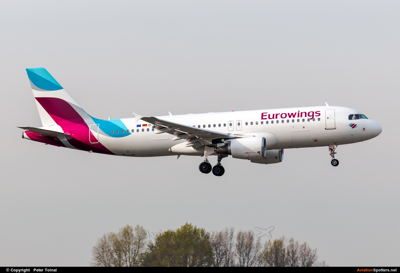 Eurowings  -  A320-216  (D-ABZE) By Peter Tolnai (ptolnai)