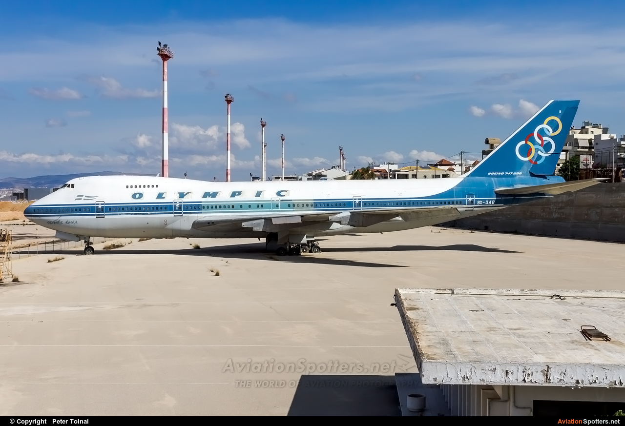 Olympic Airlines  -  747-200  (SX-OAB) By Peter Tolnai (ptolnai)