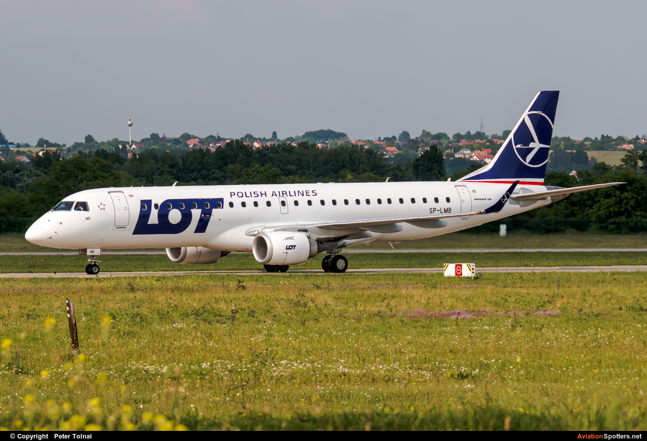 LOT - Polish Airlines  -  190  (SP-LMB) By Peter Tolnai (ptolnai)