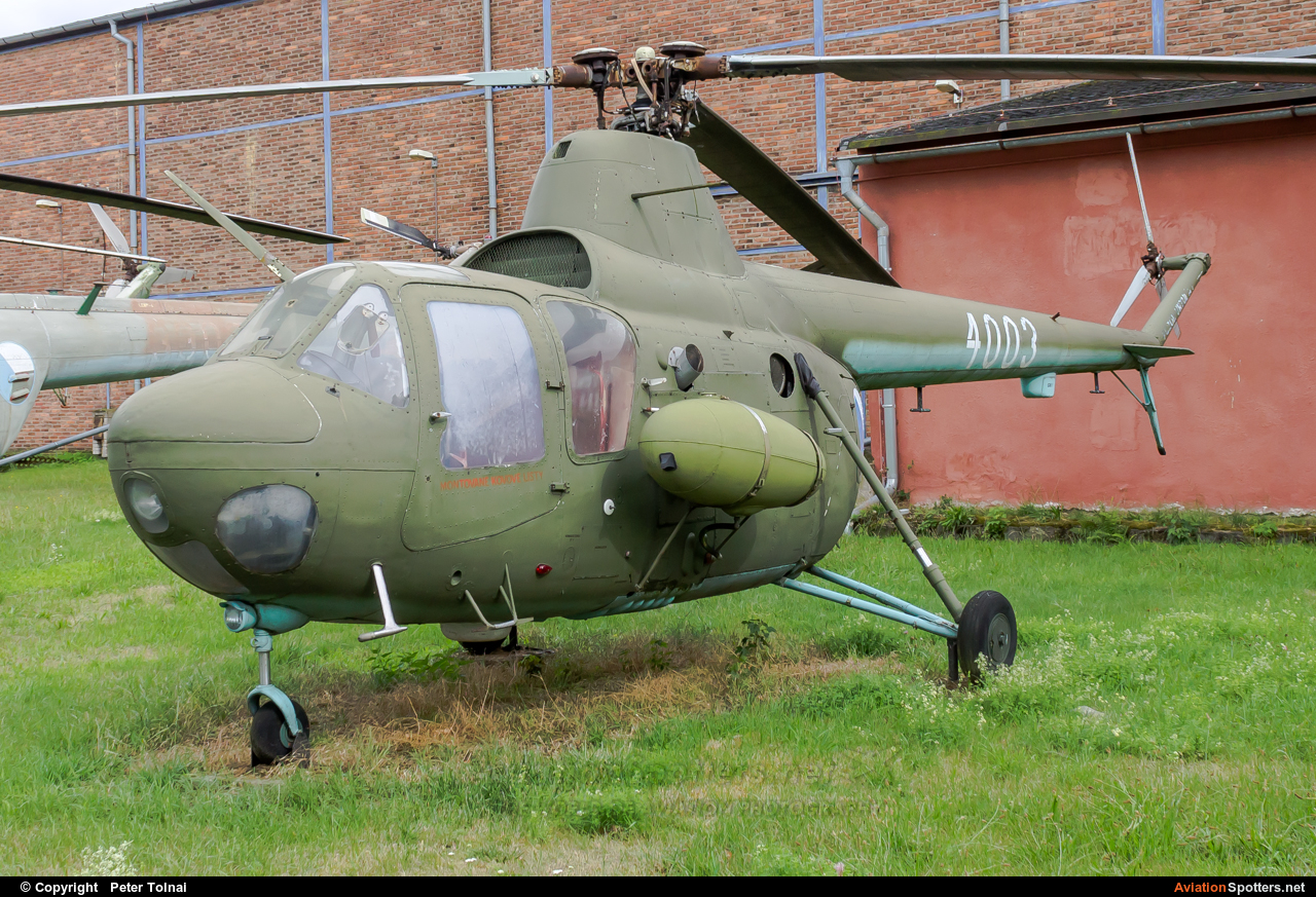 Czech - Air Force  -  Mi-1  (4003) By Peter Tolnai (ptolnai)
