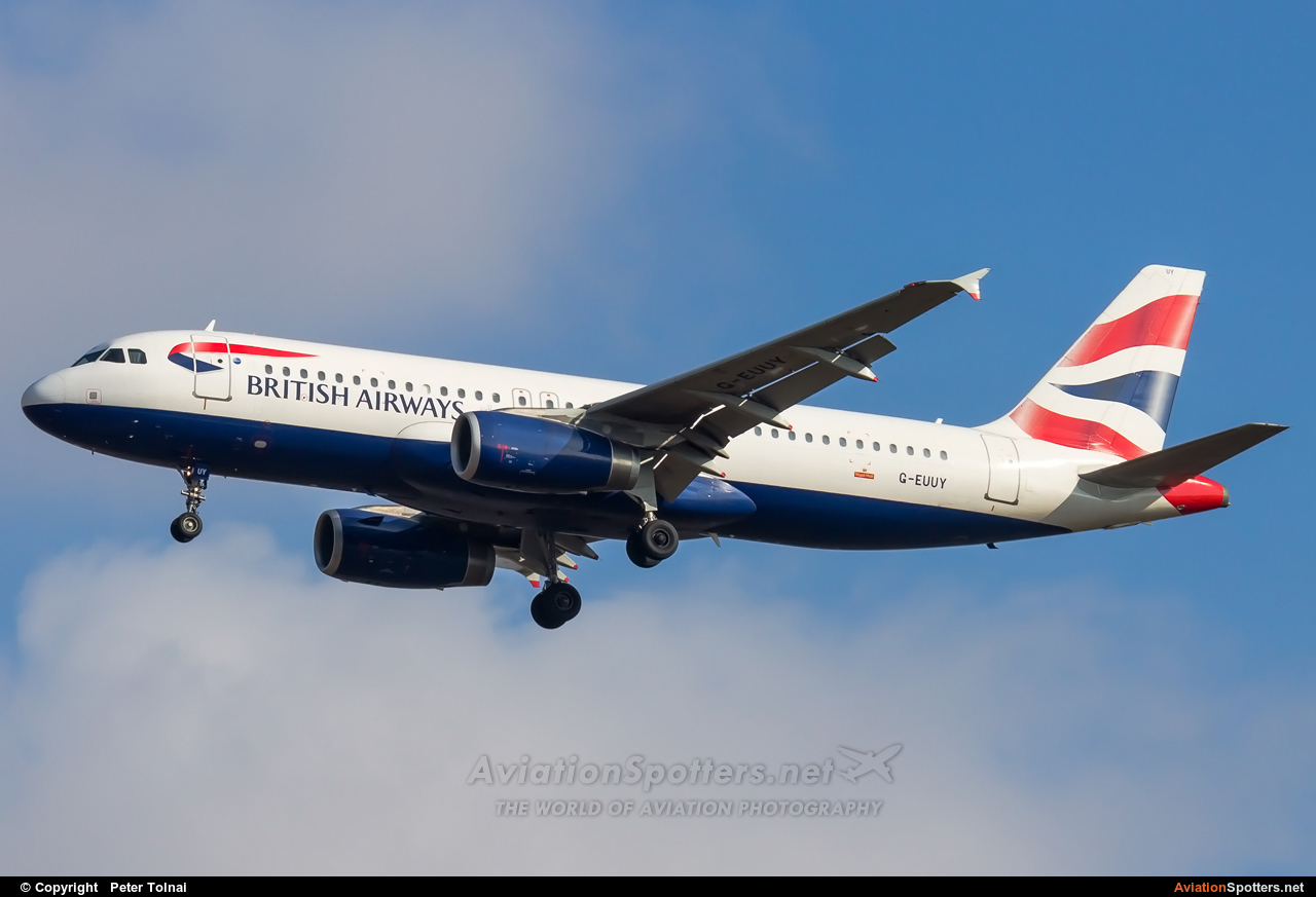 British Airways  -  A320  (G-EUUY) By Peter Tolnai (ptolnai)