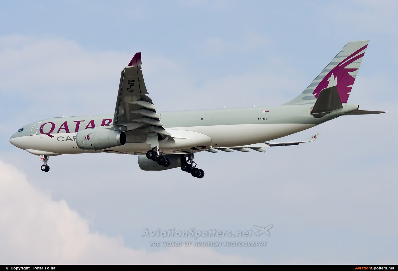 Qatar Airways Cargo  -  A330-200F  (A7-AFG) By Peter Tolnai (ptolnai)