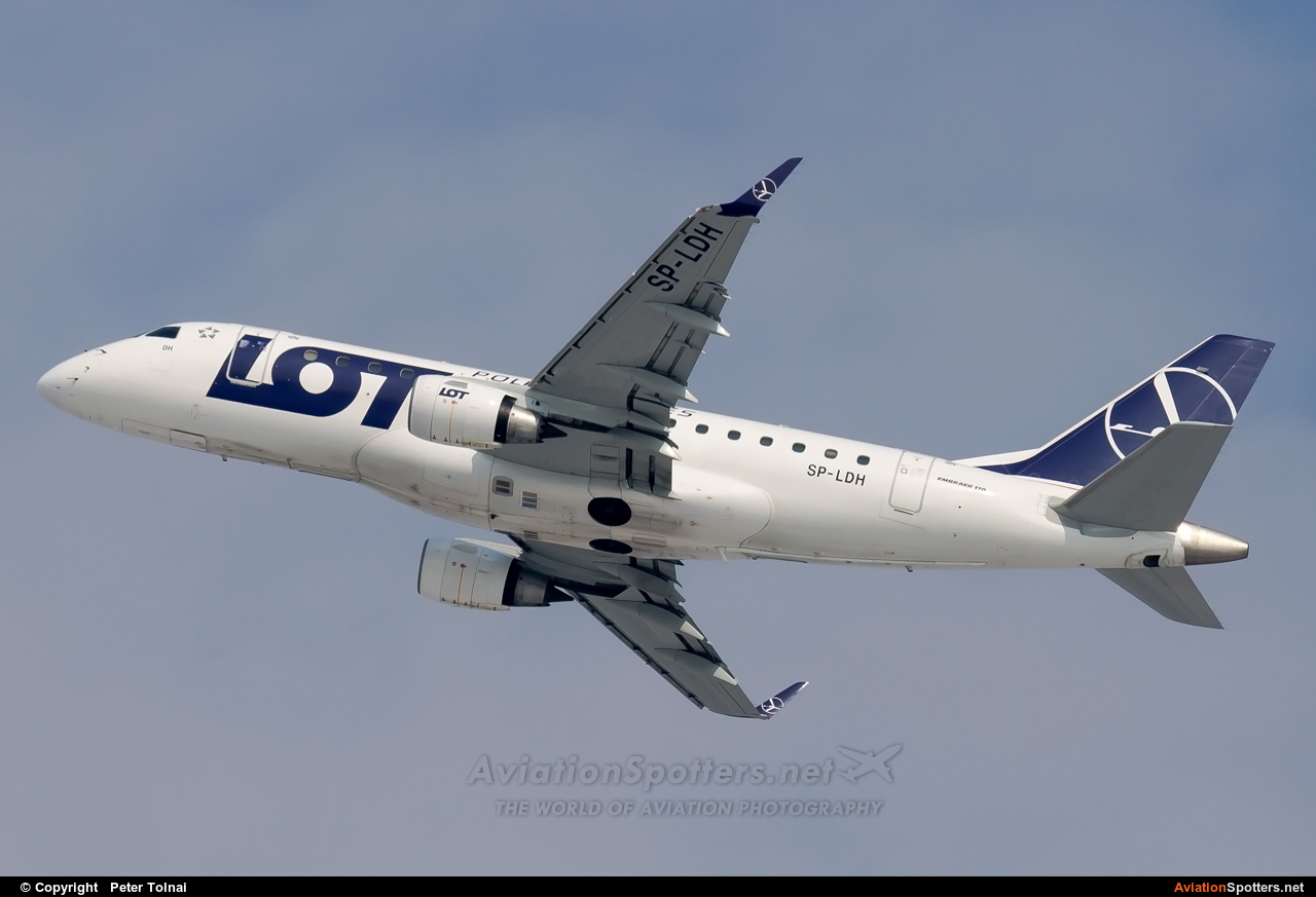 LOT - Polish Airlines  -  170  (SP-LDH) By Peter Tolnai (ptolnai)