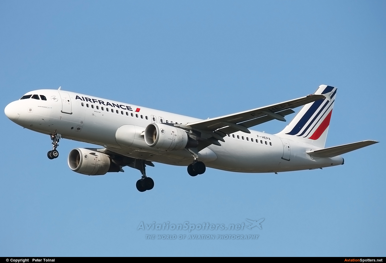 Air France  -  A320-214  (F-HEPA) By Peter Tolnai (ptolnai)