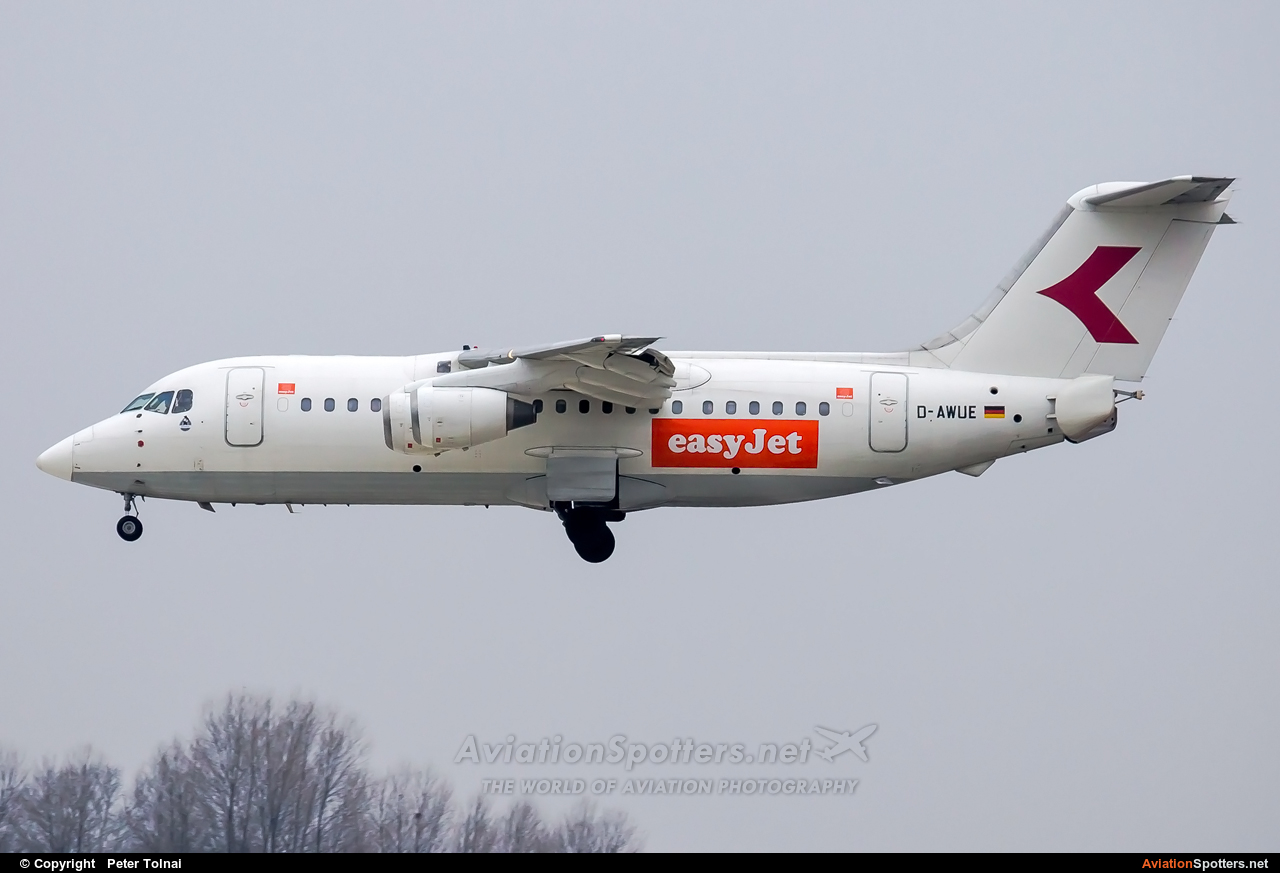 easyJet  -  BAe 146-200-Avro RJ85  (D-AWUE) By Peter Tolnai (ptolnai)