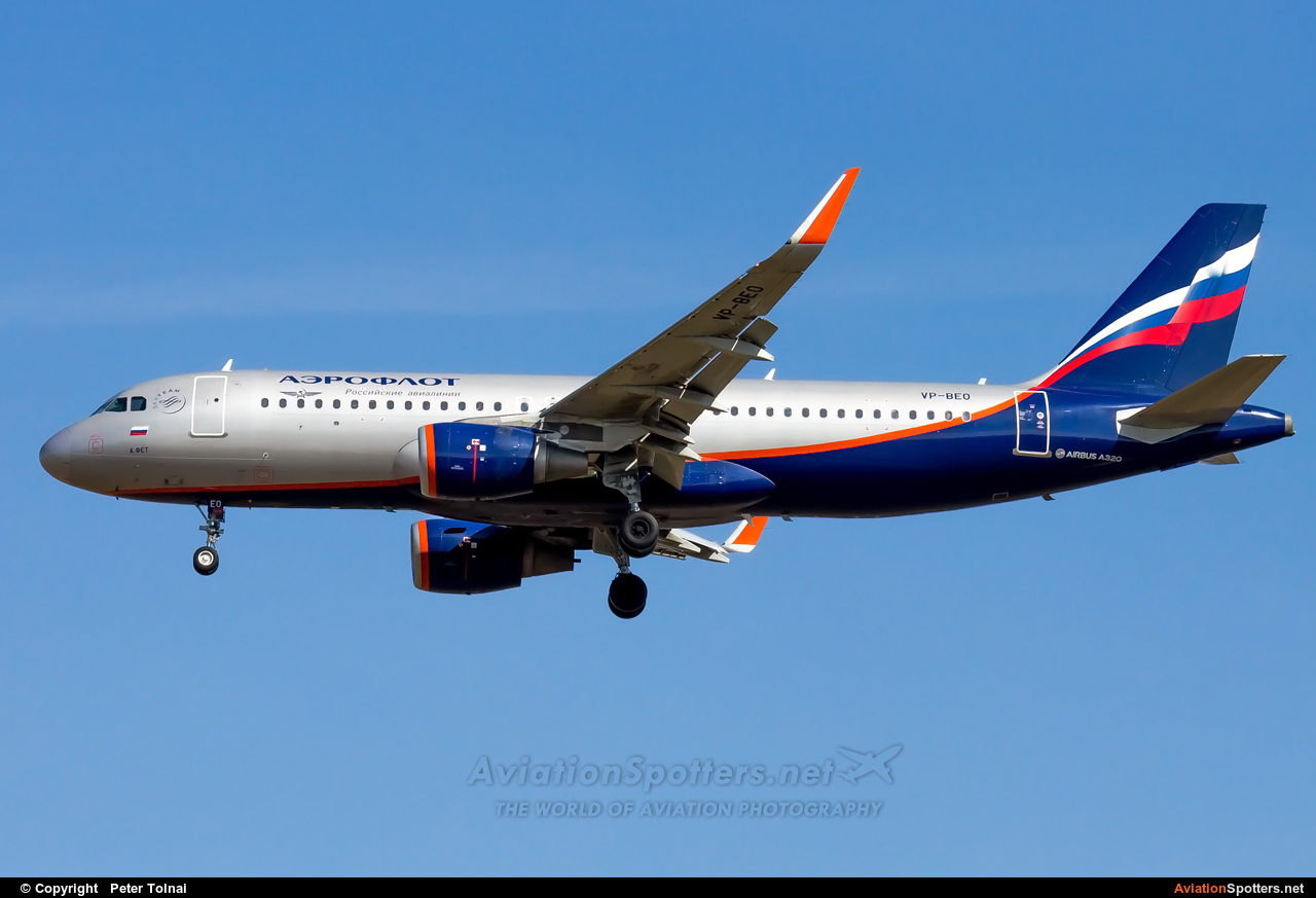 Aeroflot  -  A320-214  (VP-BEO) By Peter Tolnai (ptolnai)