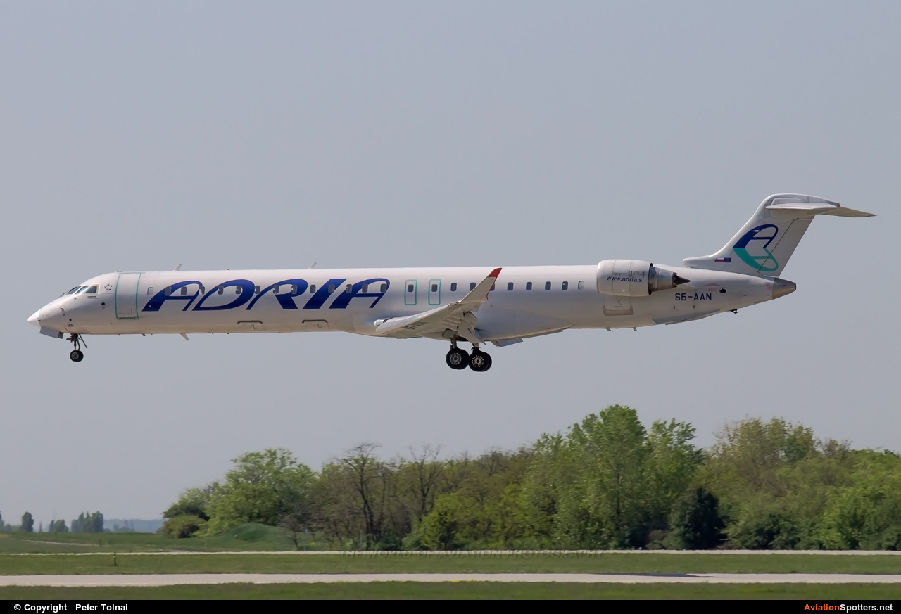 Adria Airways  -  CRJ900 NextGen  (S5-AAN) By Peter Tolnai (ptolnai)